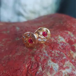 Ruby Studs