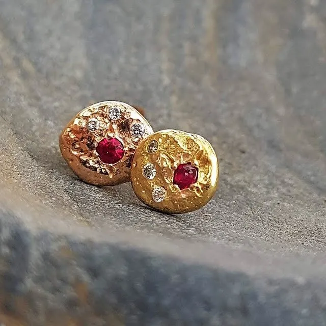 Ruby Studs