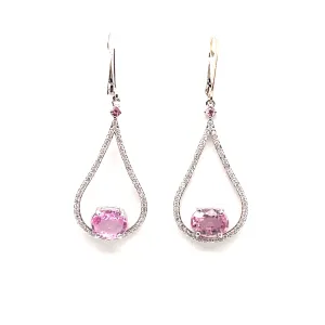 Sapphire Dangle Earrings