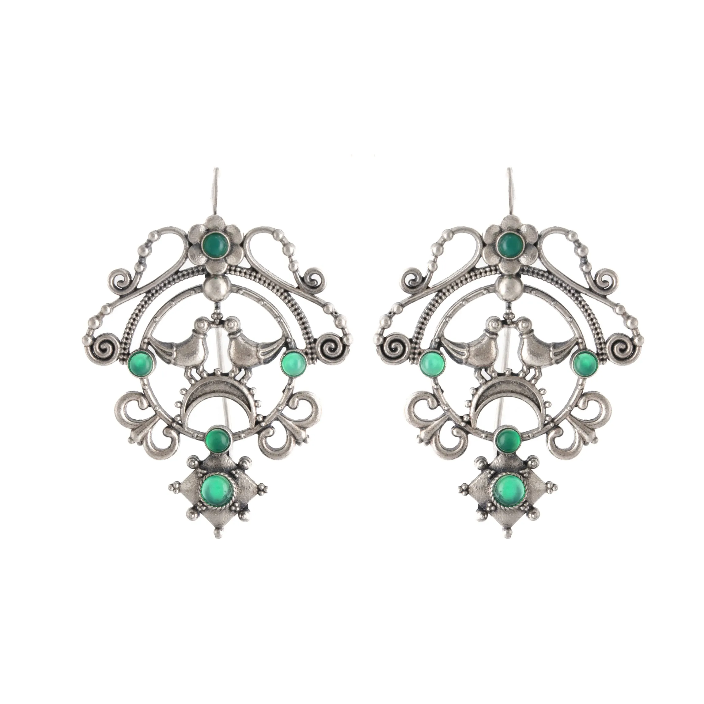Sarika Silver Earrings By Moha