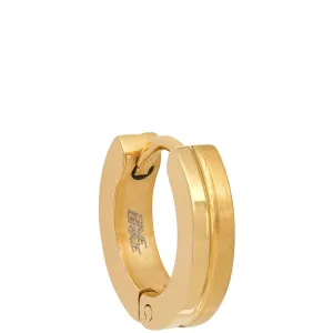 Save Brave Gents India Gold Hoop Earring