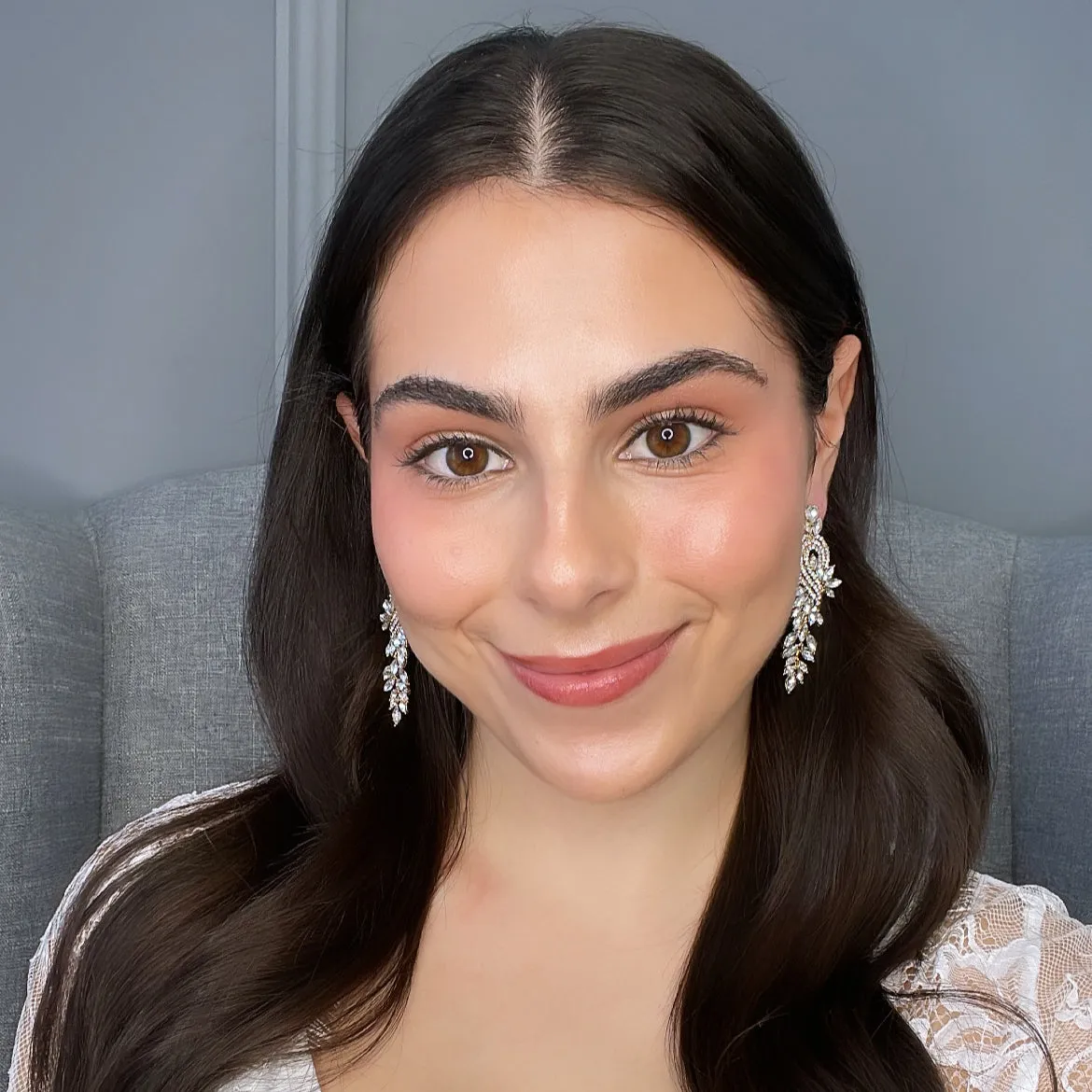 Shea Bridal Earrings Clip On