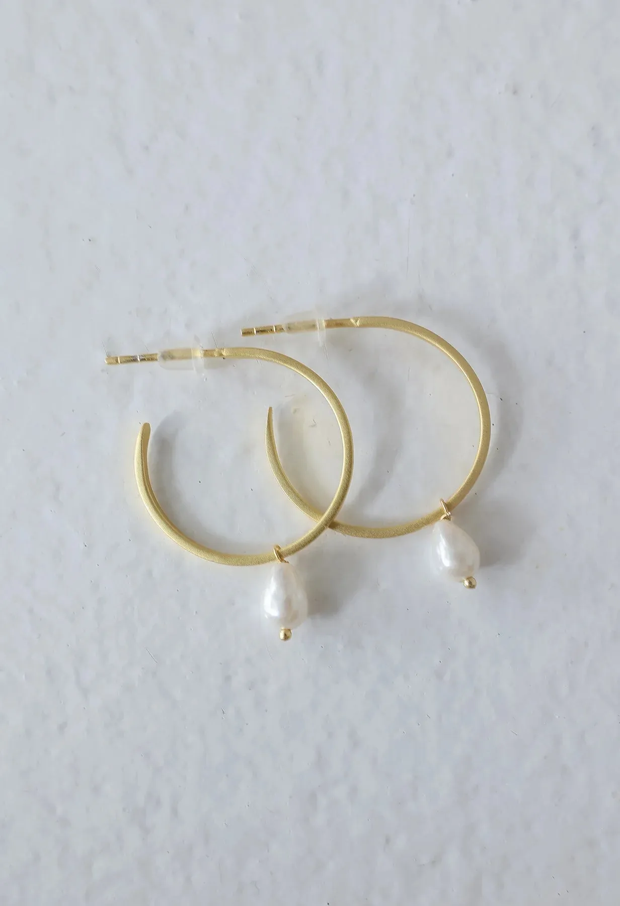 Shell pearl earrings (HJ602)