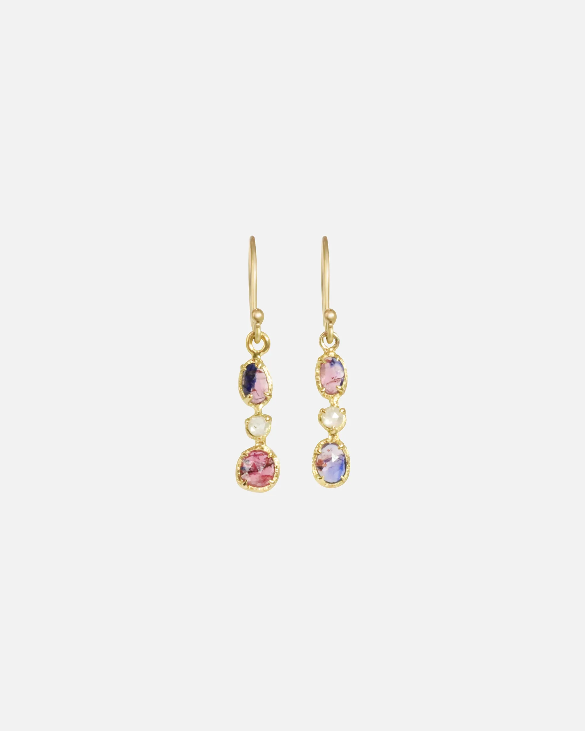 Silk / Winza Sapphire Earrings