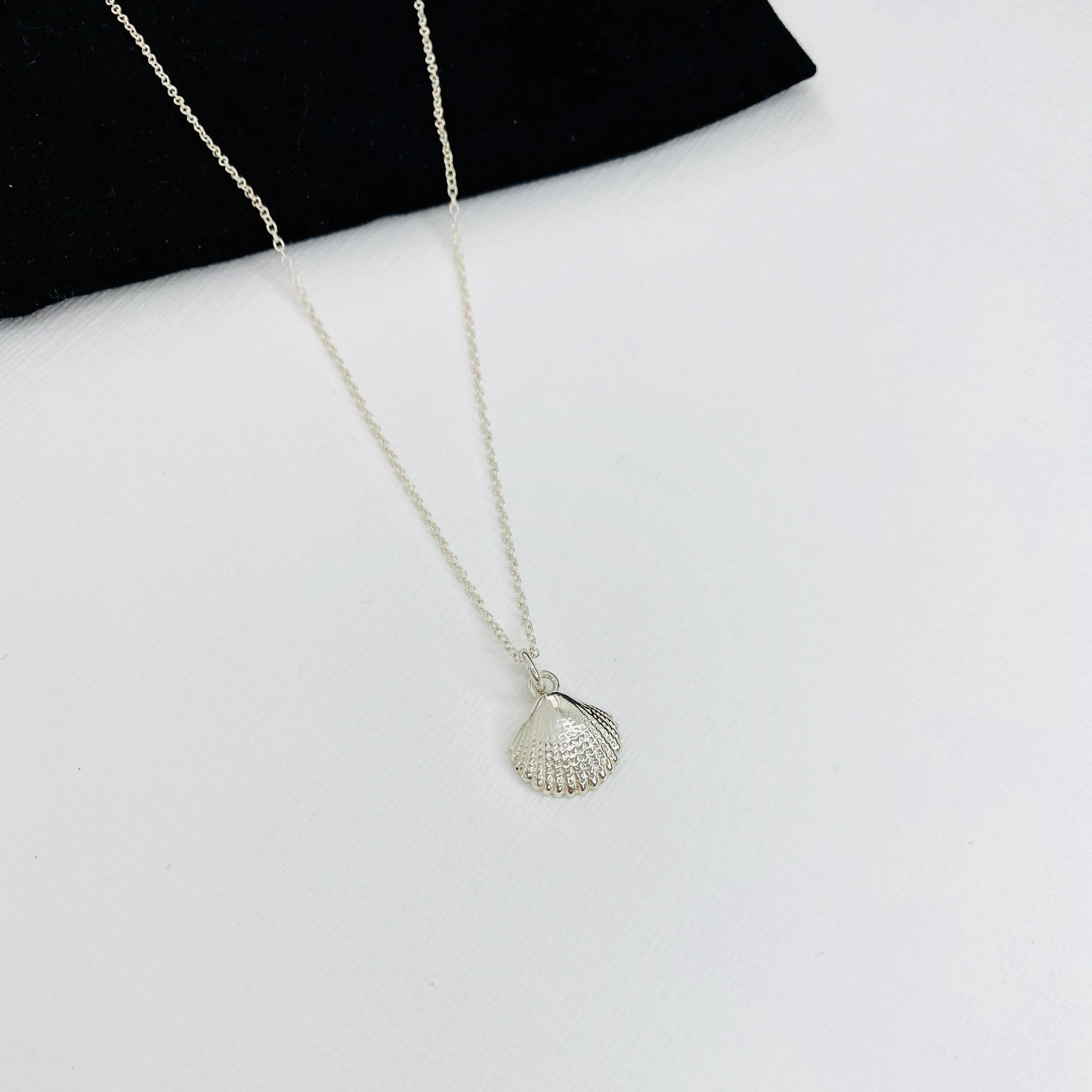 Silver Shell Necklace