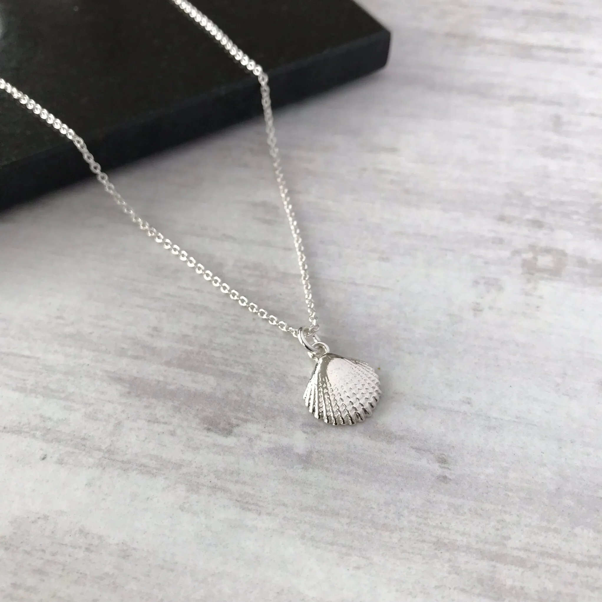Silver Shell Necklace