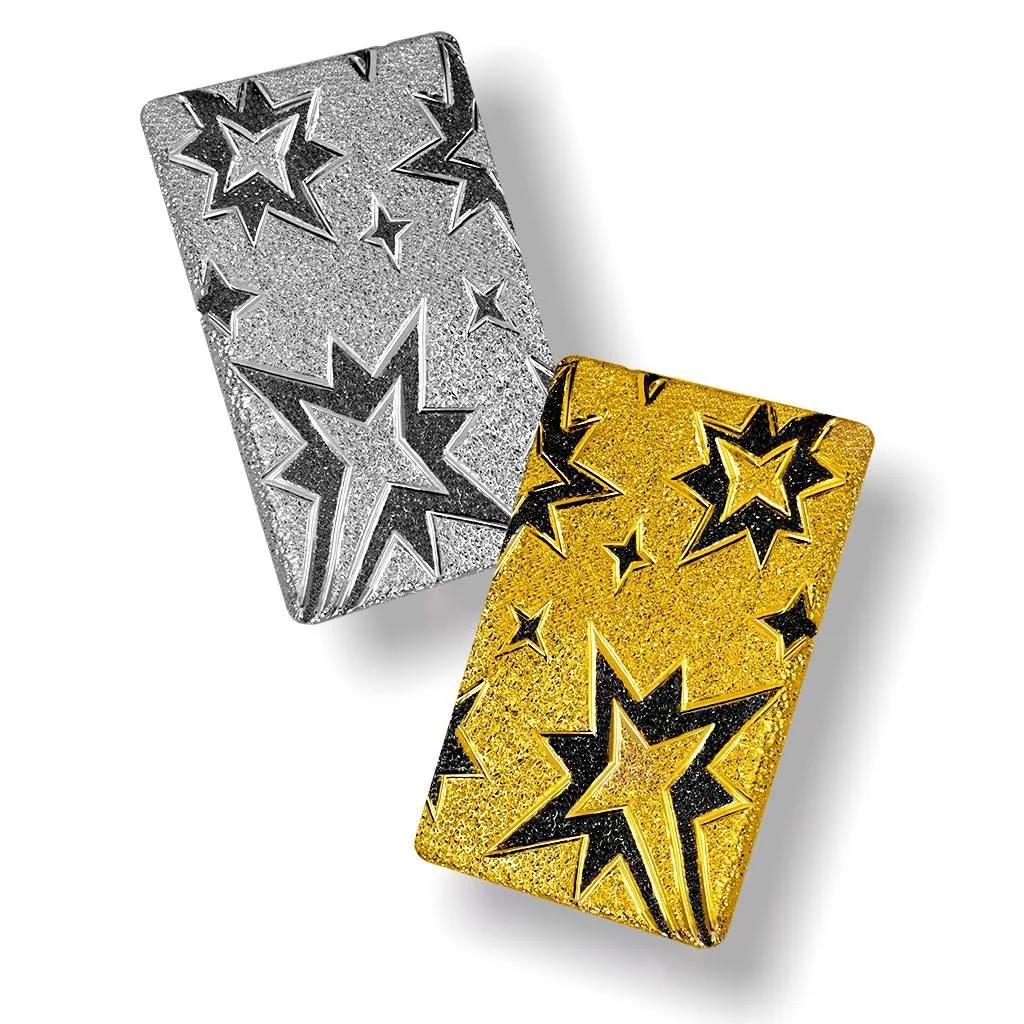 Silver Star Earrings