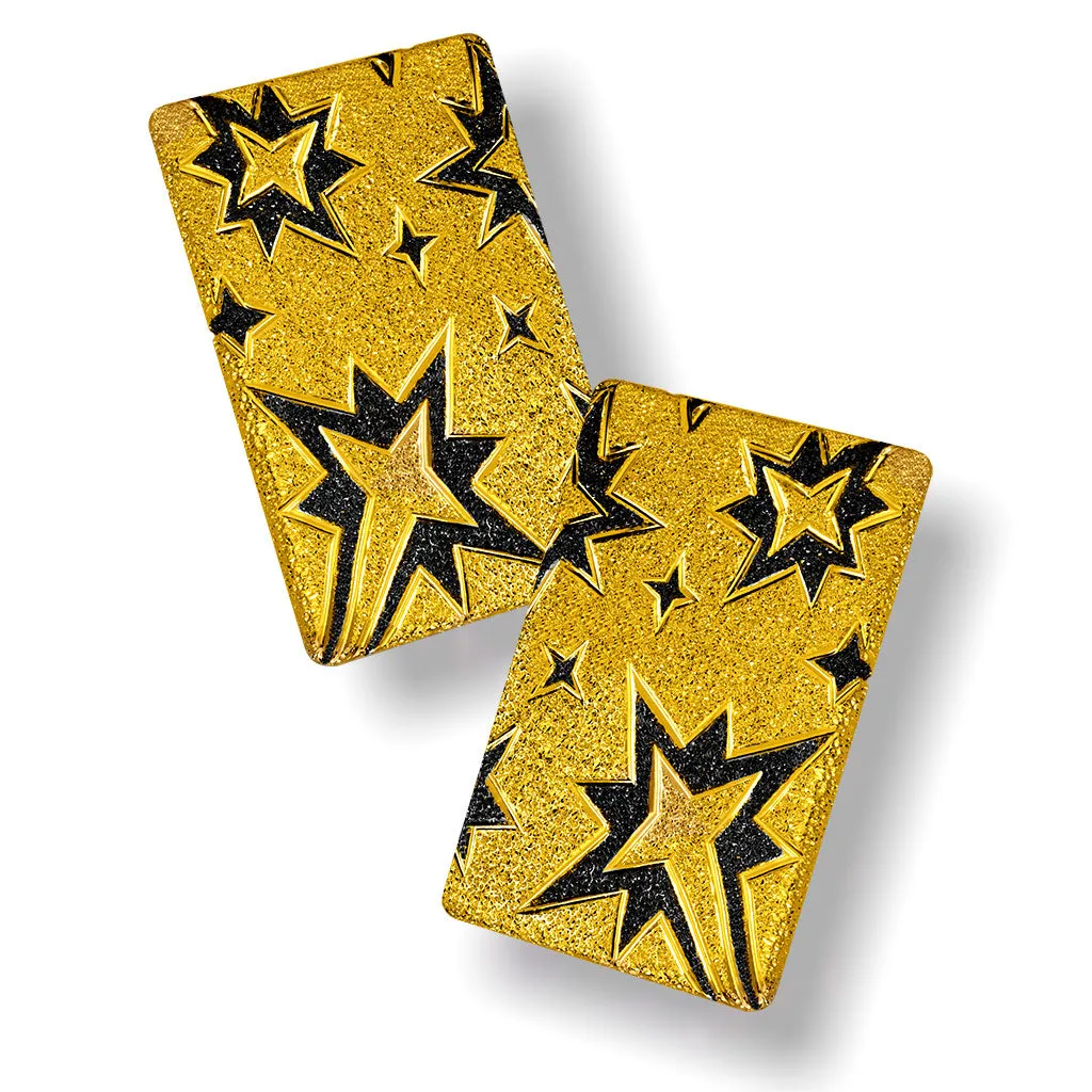 Silver Star Earrings