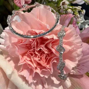 Simon G Multi Shape Diamond Inside Out Hoop Earring LE4816