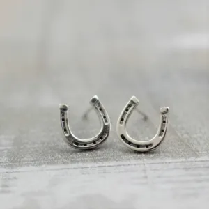 Small Horseshoe Studs