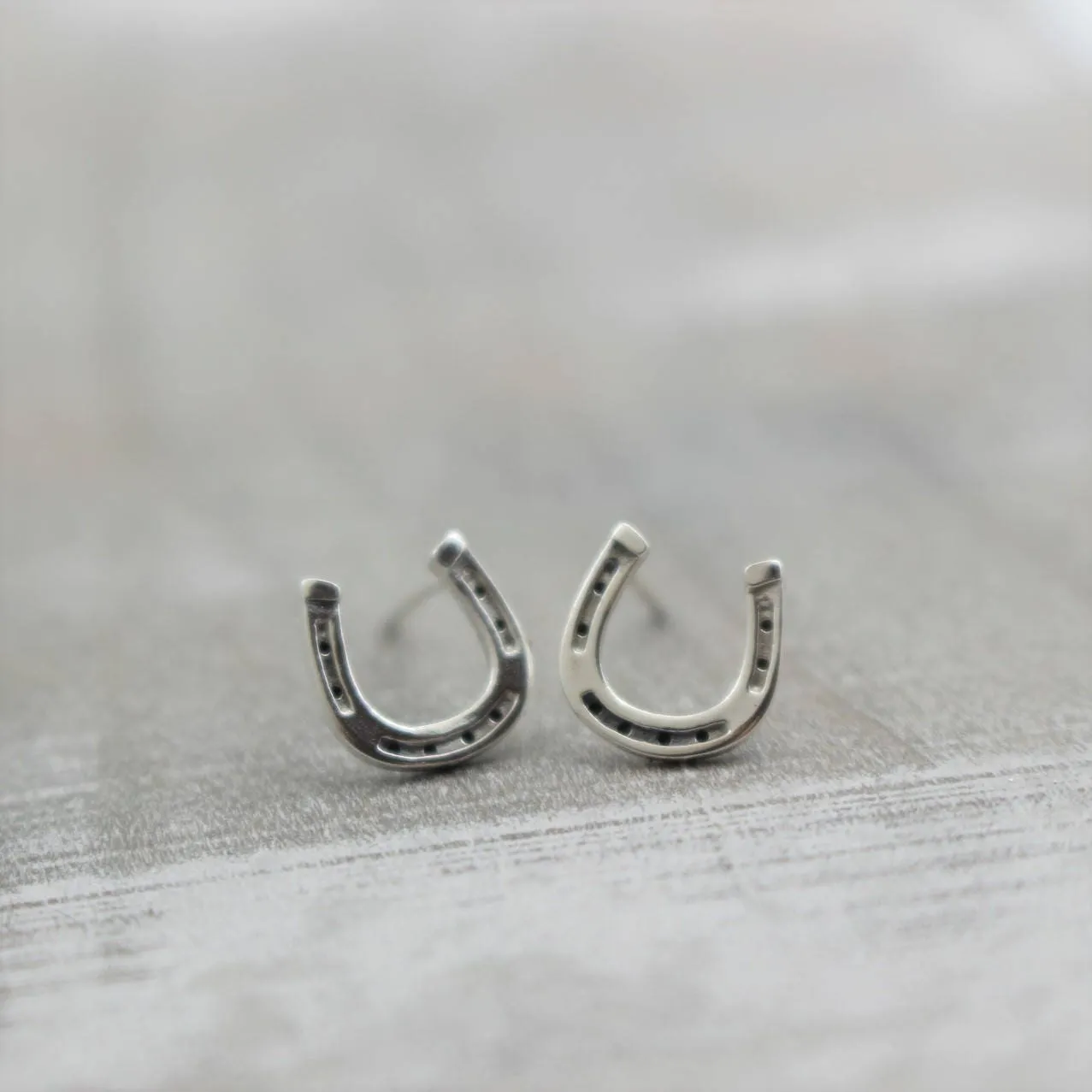 Small Horseshoe Studs