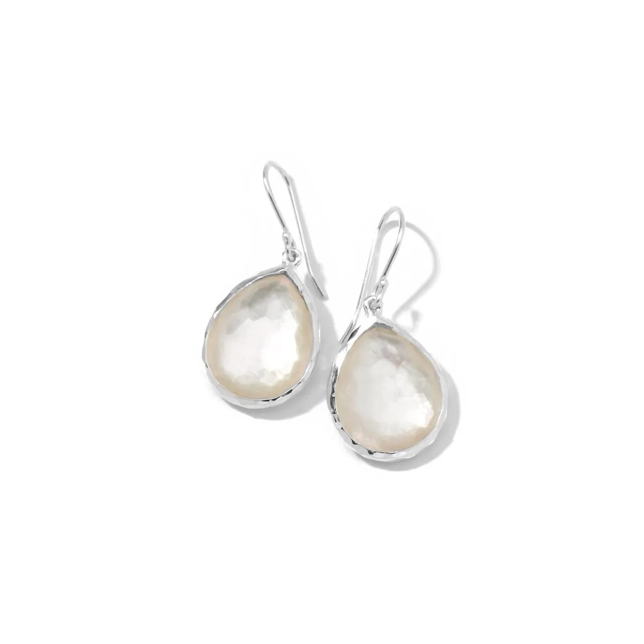 Small Teardrop Earrings in Sterling Silver