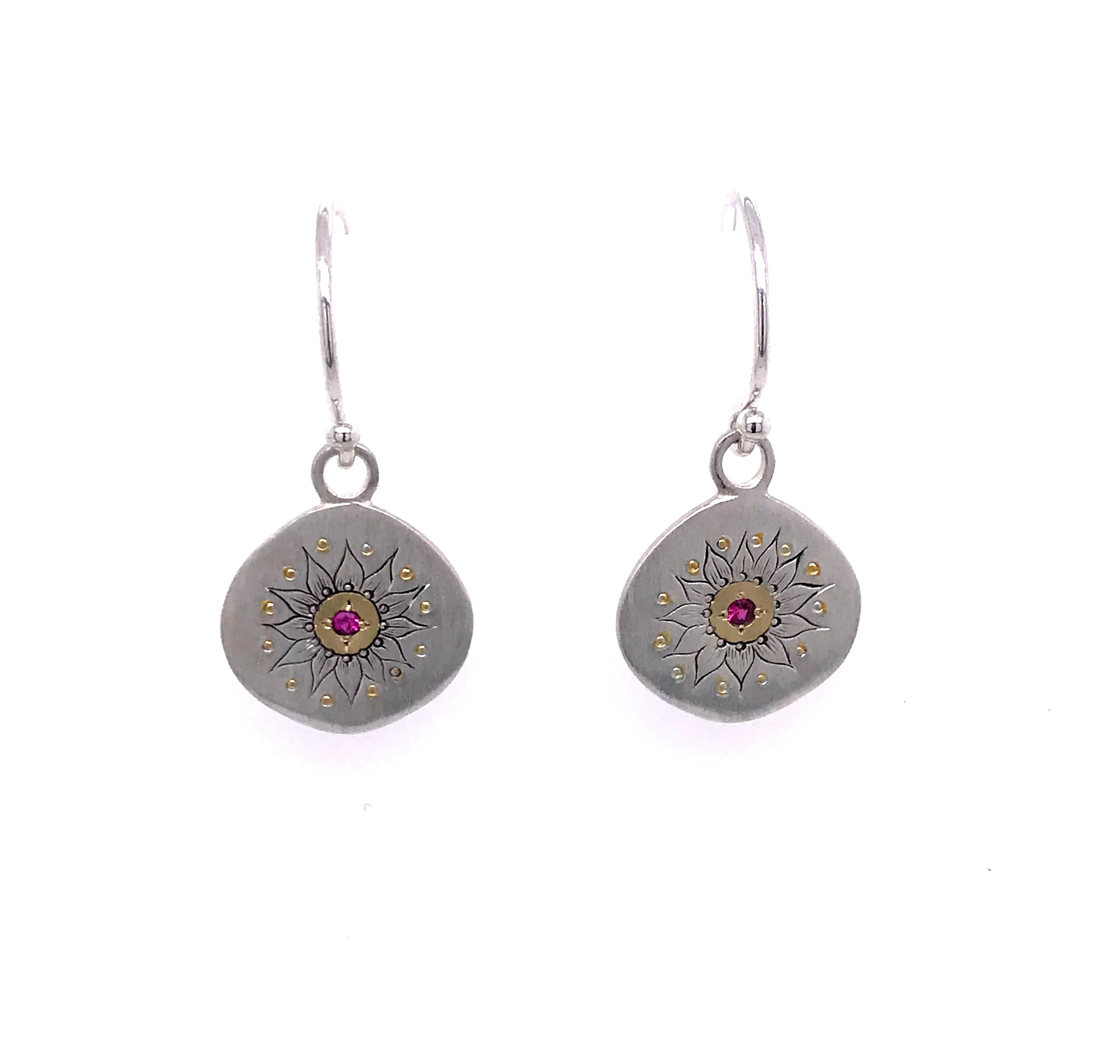 Soleil Ruby Earrings