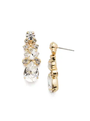 Sorrelli Iberis Dangle Earrings - Crystal