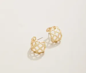 Spartina - Earrings - Gold Stonevale Hoop