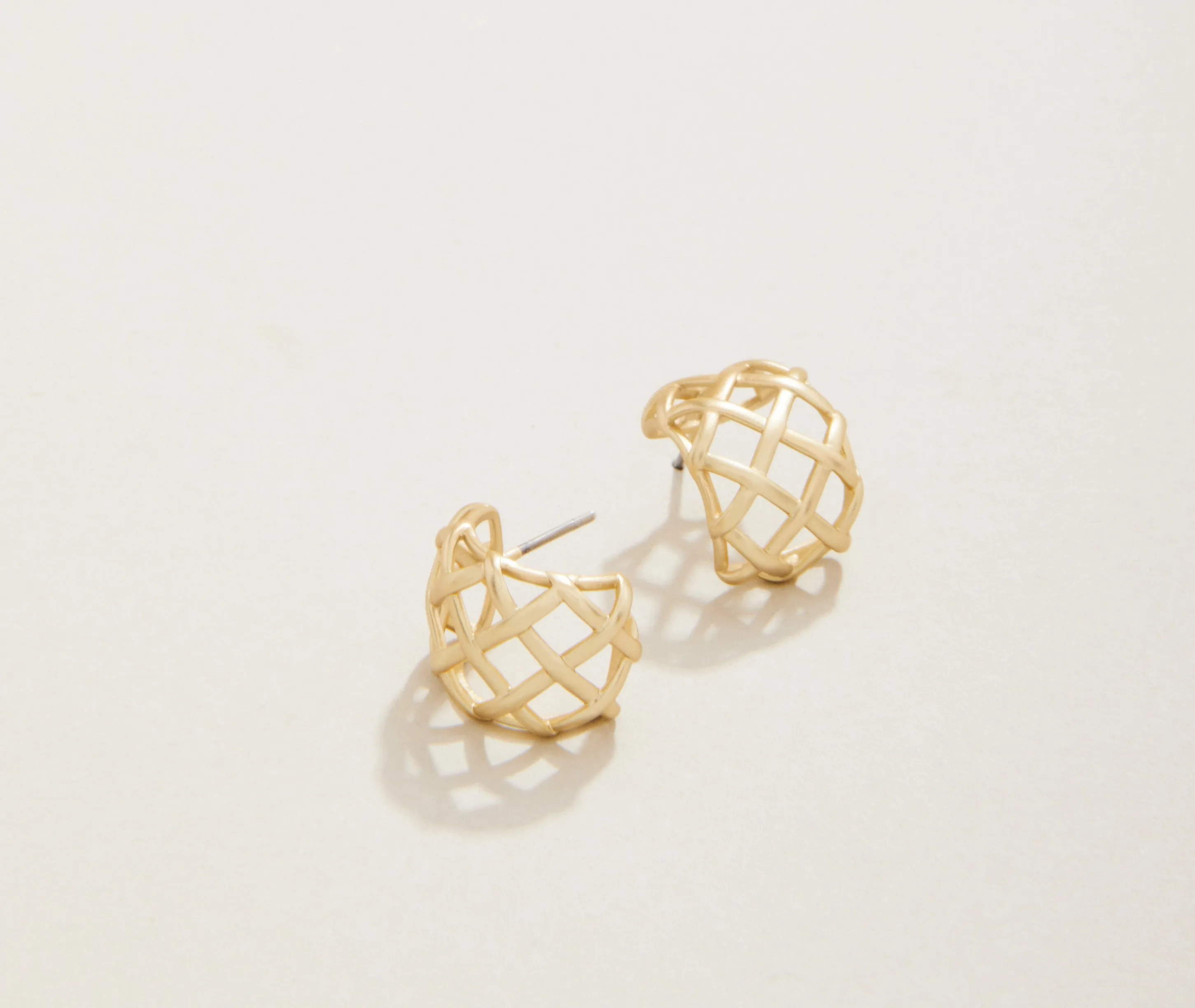 Spartina - Earrings - Gold Stonevale Hoop