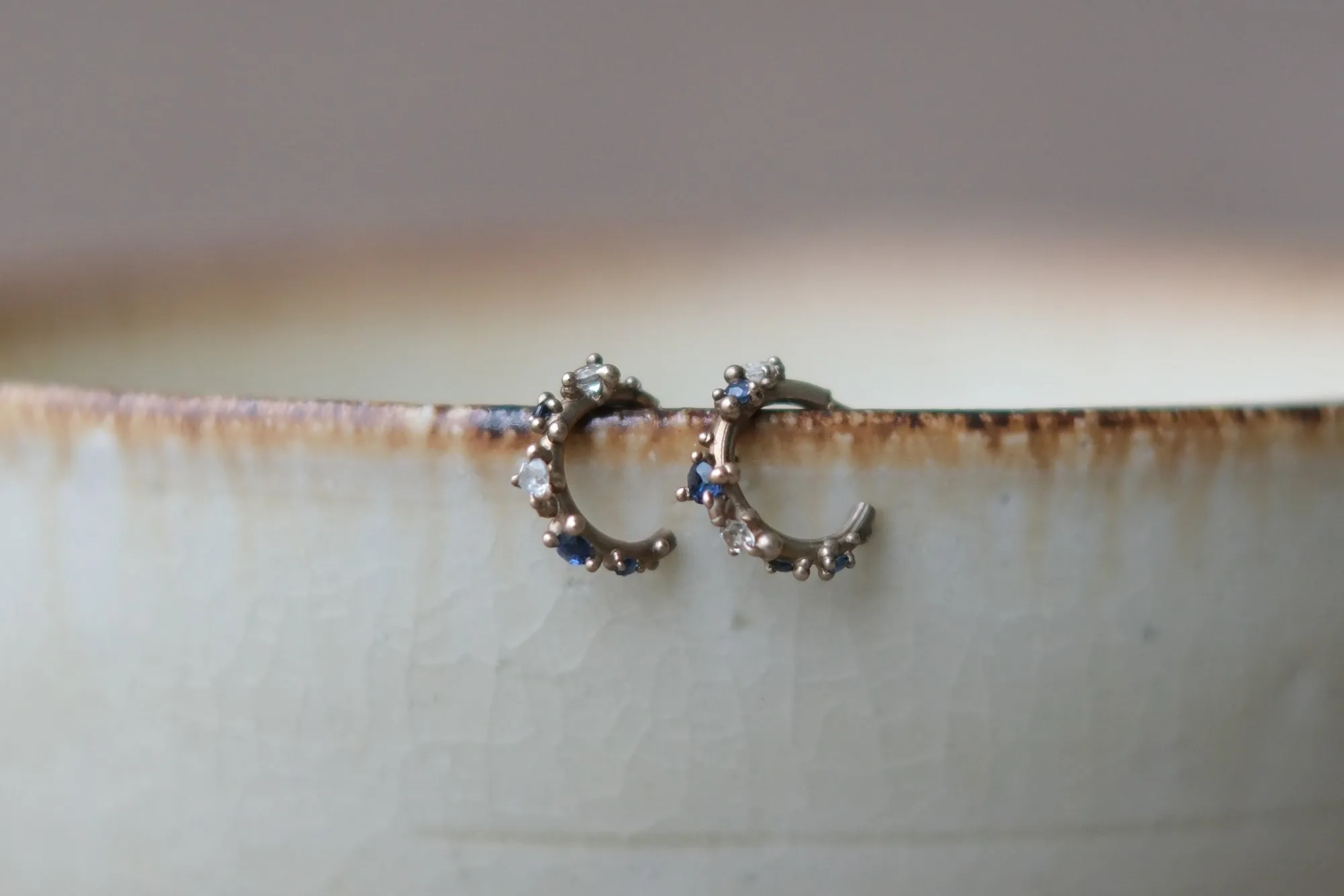 Stardust Small Hoop Earrings