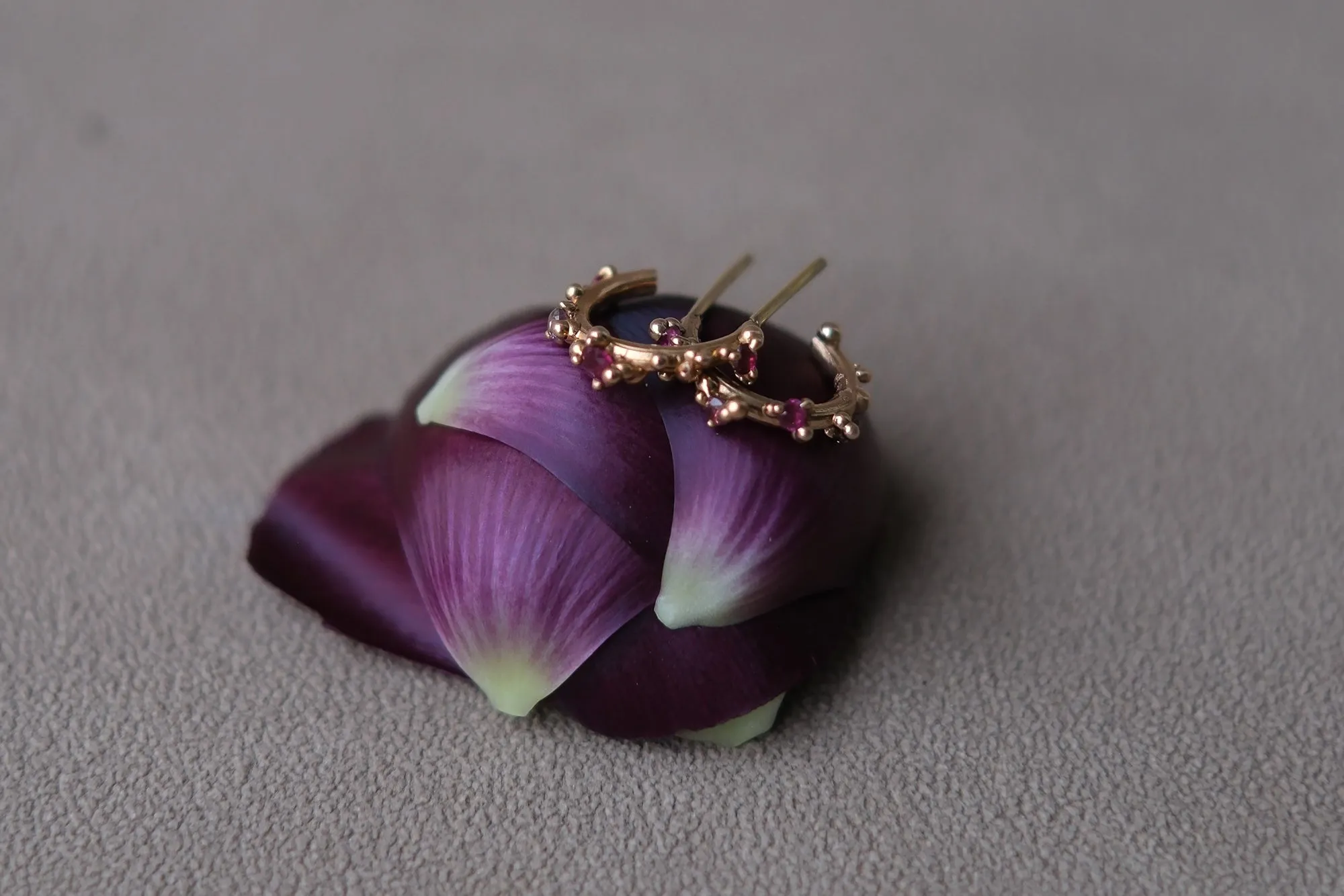Stardust Small Hoop Earrings