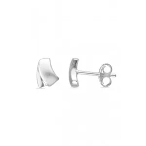 Sterling Silver Double Strand Stud Earrings