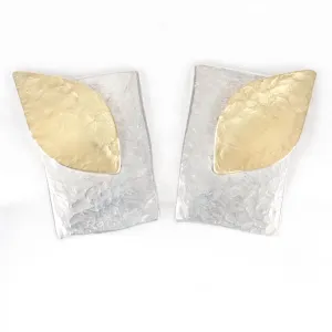 Sterling Silver Leaf Earring