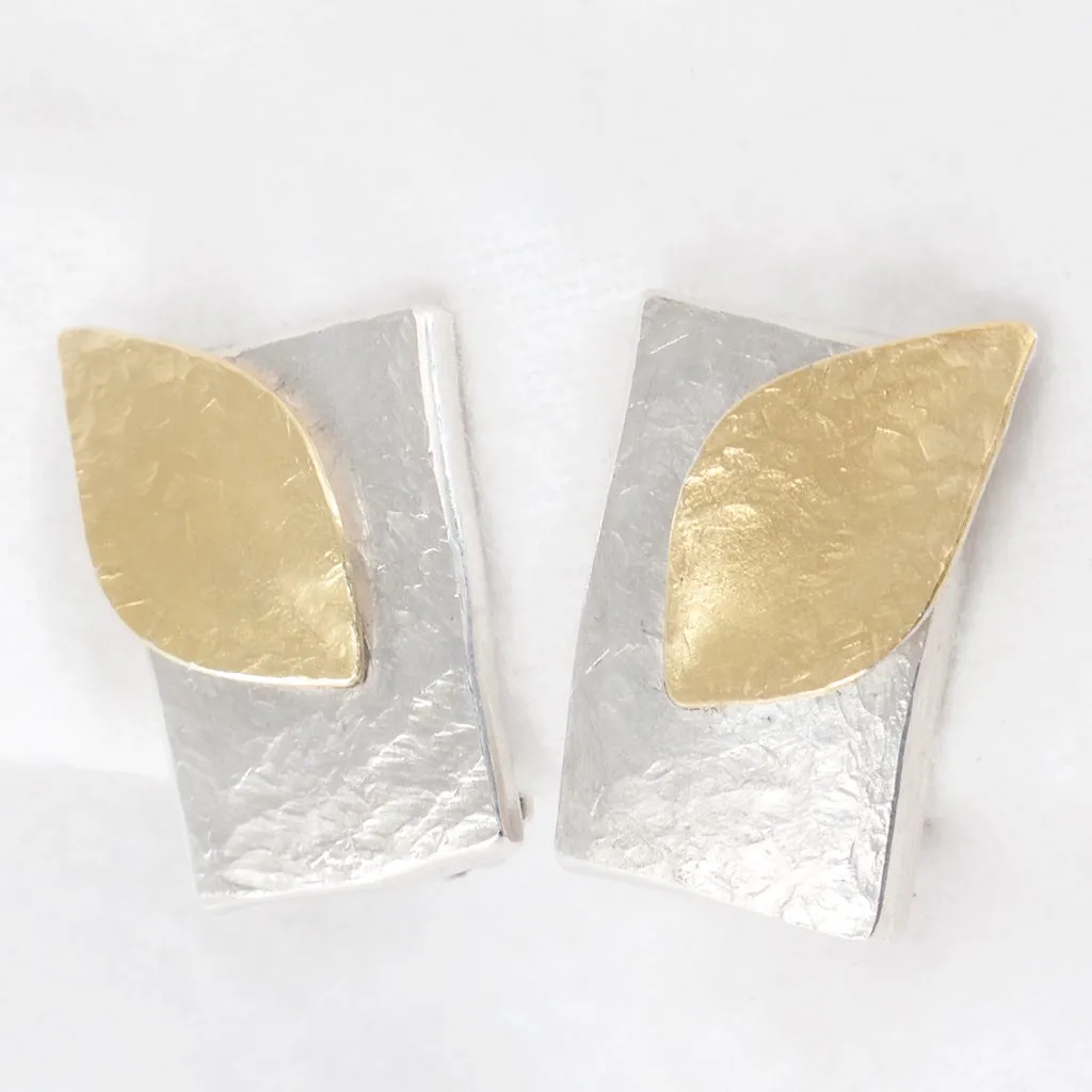 Sterling Silver Leaf Earring