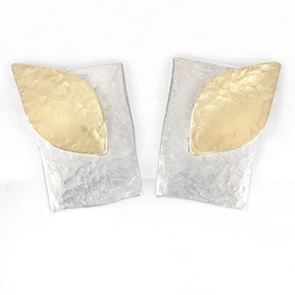 Sterling Silver Leaf Earring