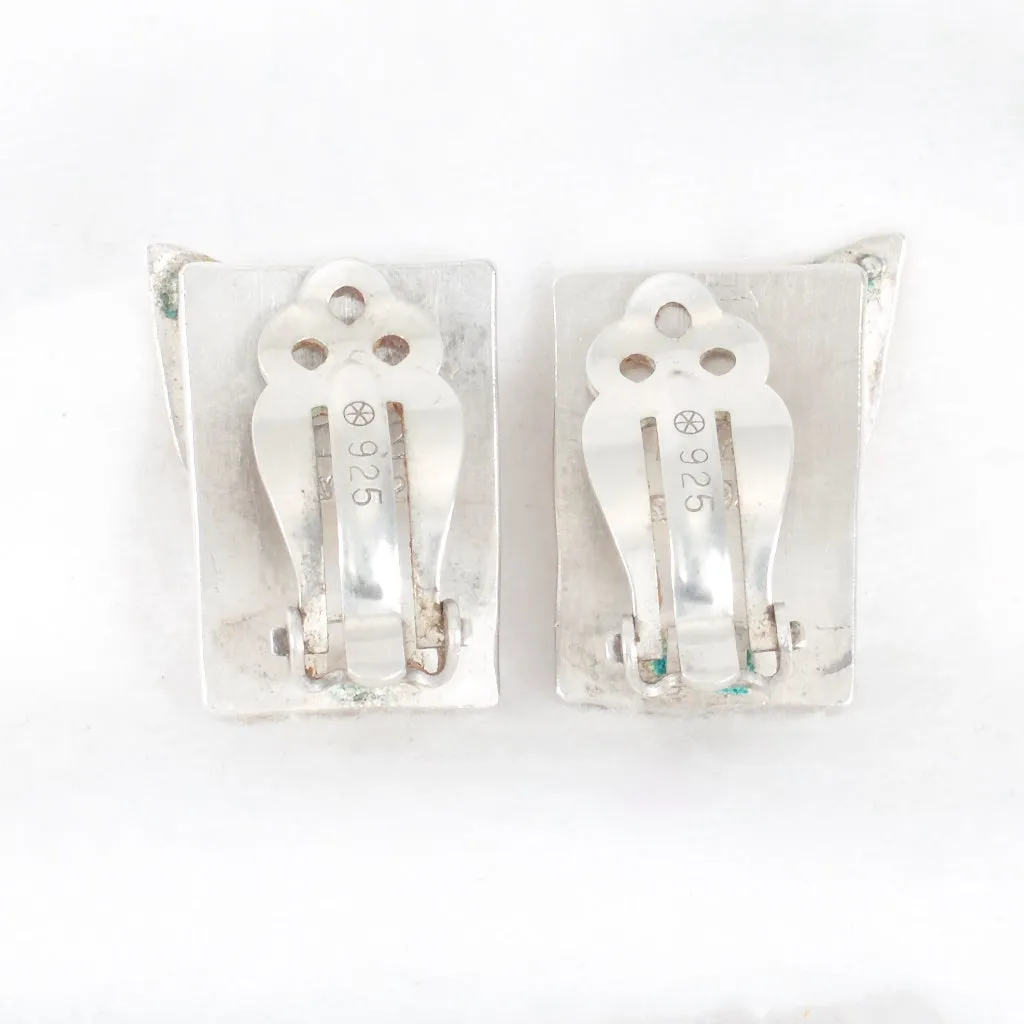 Sterling Silver Leaf Earring