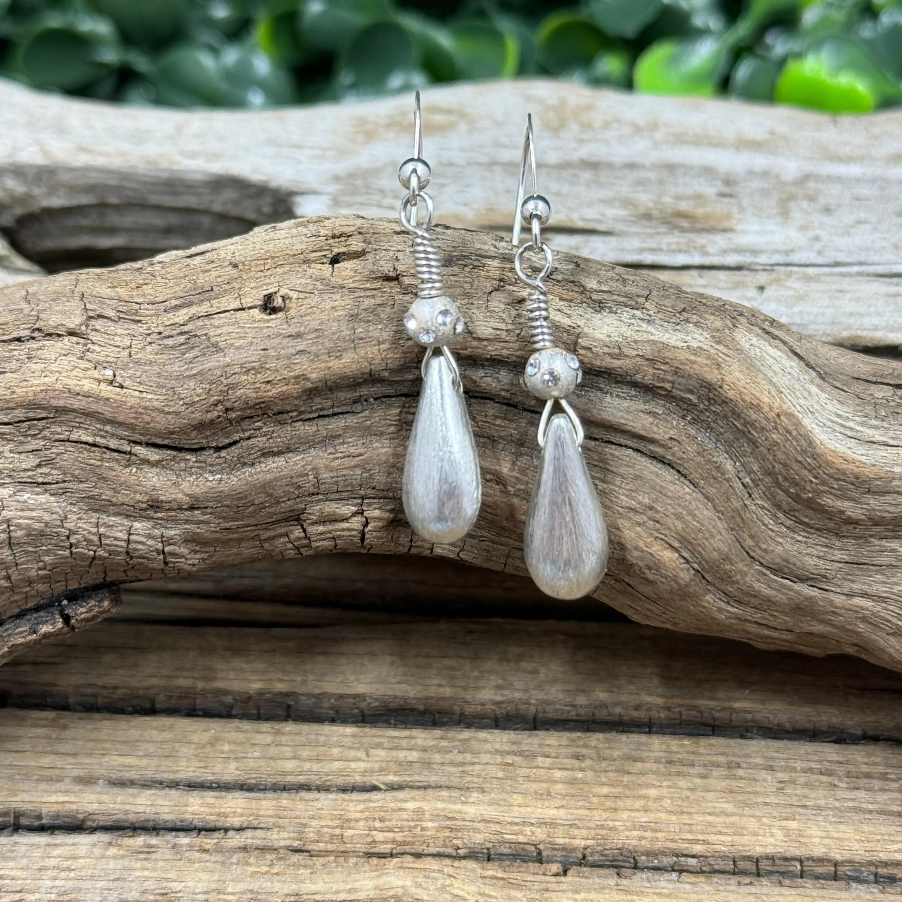 Sterling Silver Teardrop Earrings