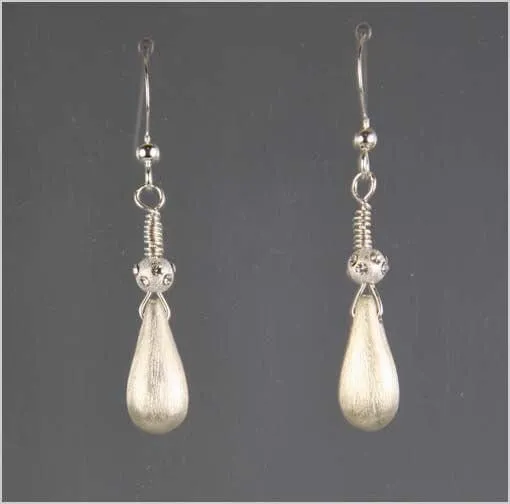 Sterling Silver Teardrop Earrings