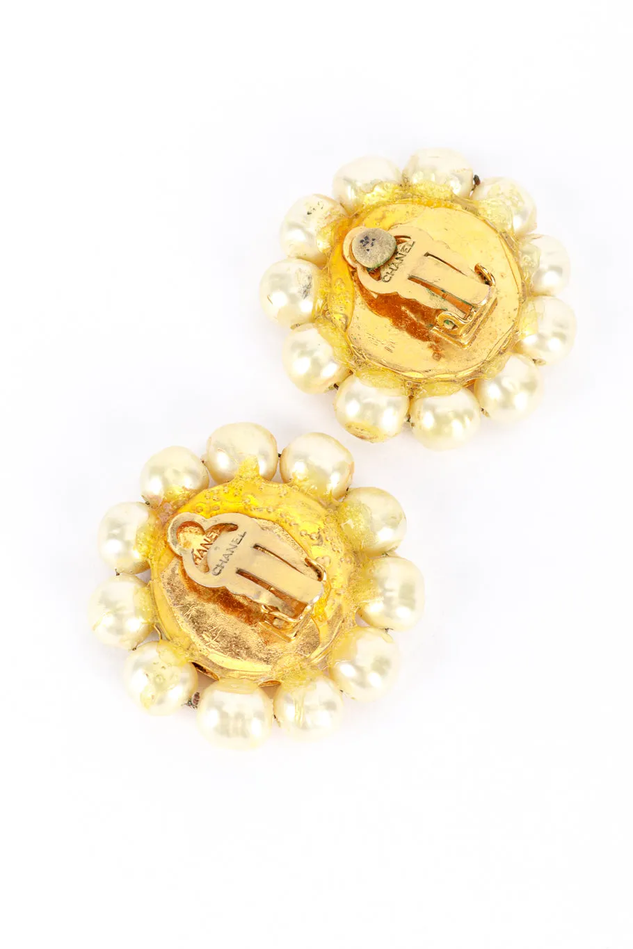 Sun & Moon Pearl Earrings