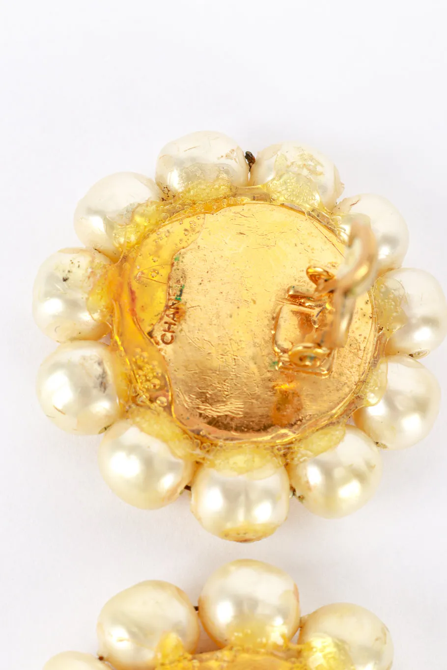 Sun & Moon Pearl Earrings
