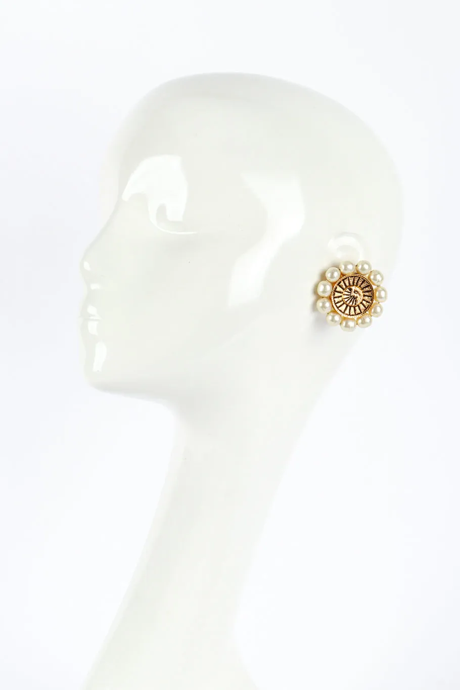 Sun & Moon Pearl Earrings