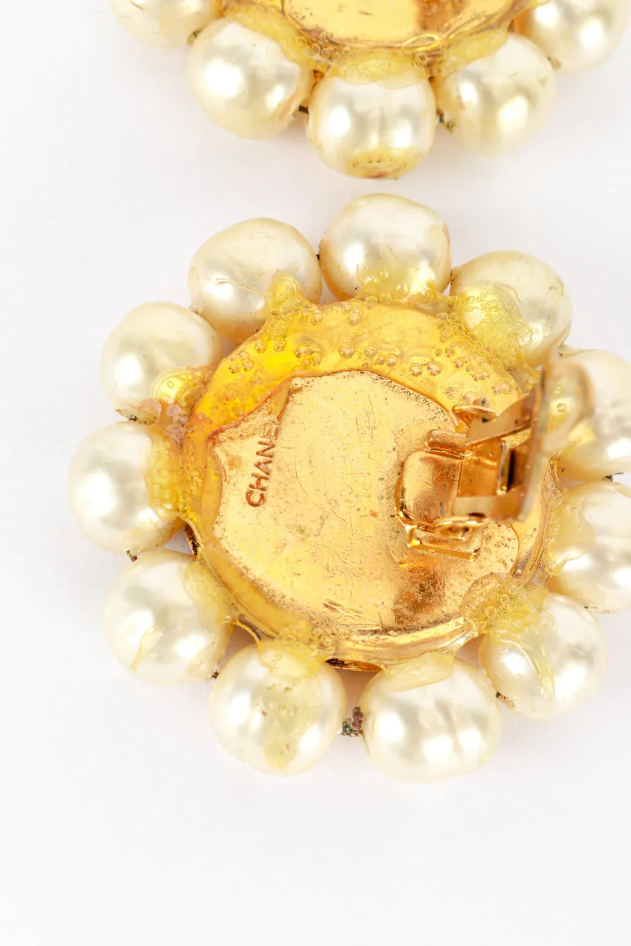 Sun & Moon Pearl Earrings
