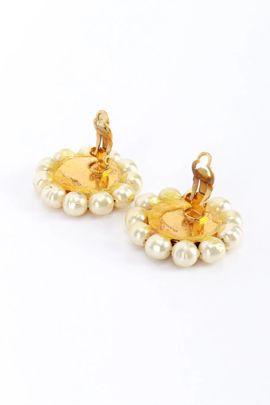 Sun & Moon Pearl Earrings