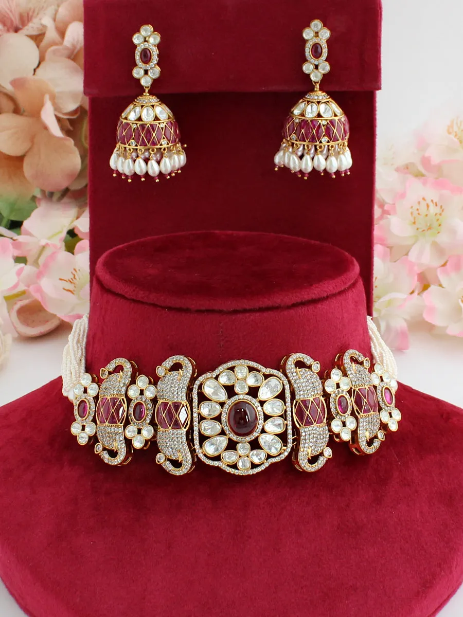 Surat Choker Necklace Set
