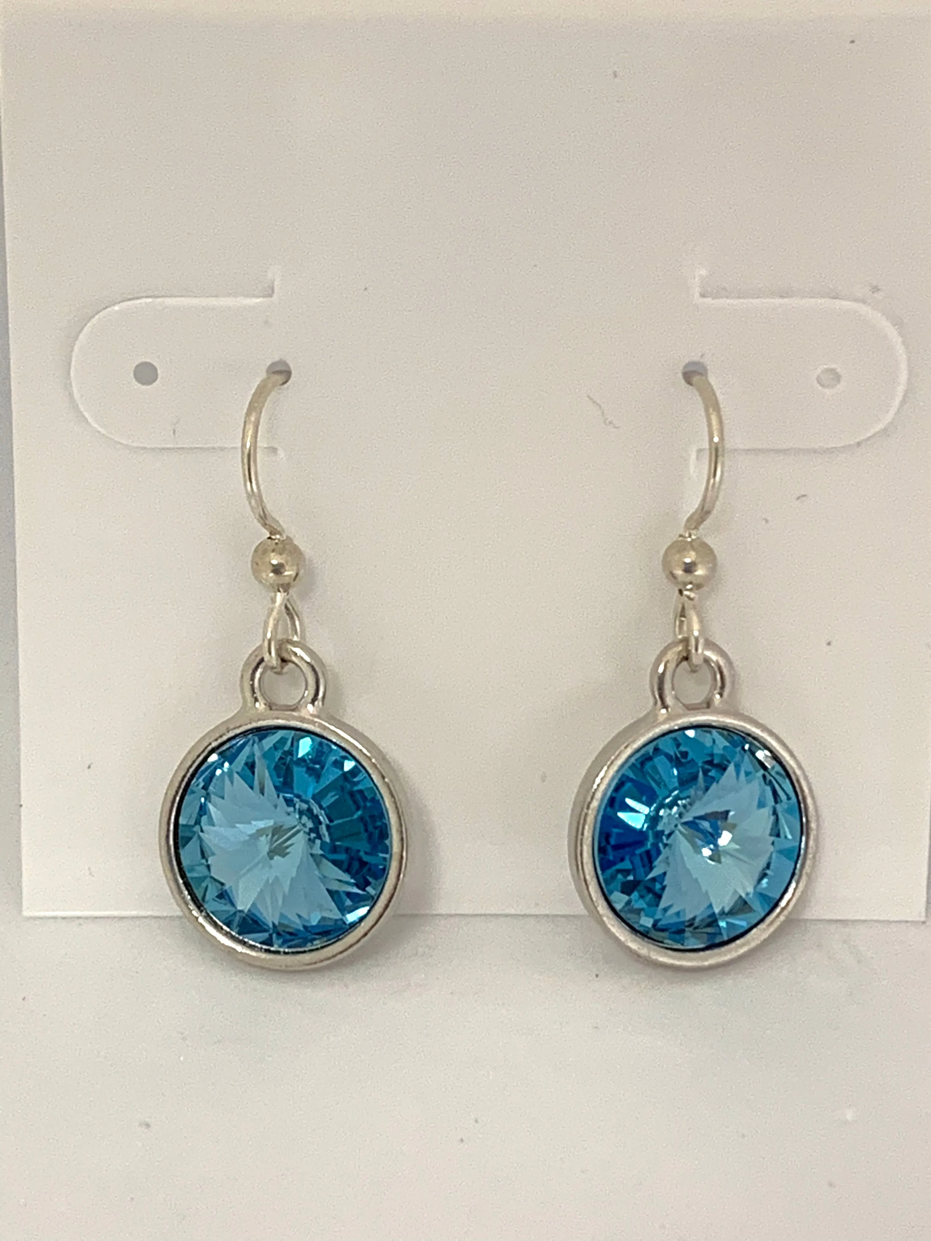 Swarovski Crystal Rivoli Dangle Earrings