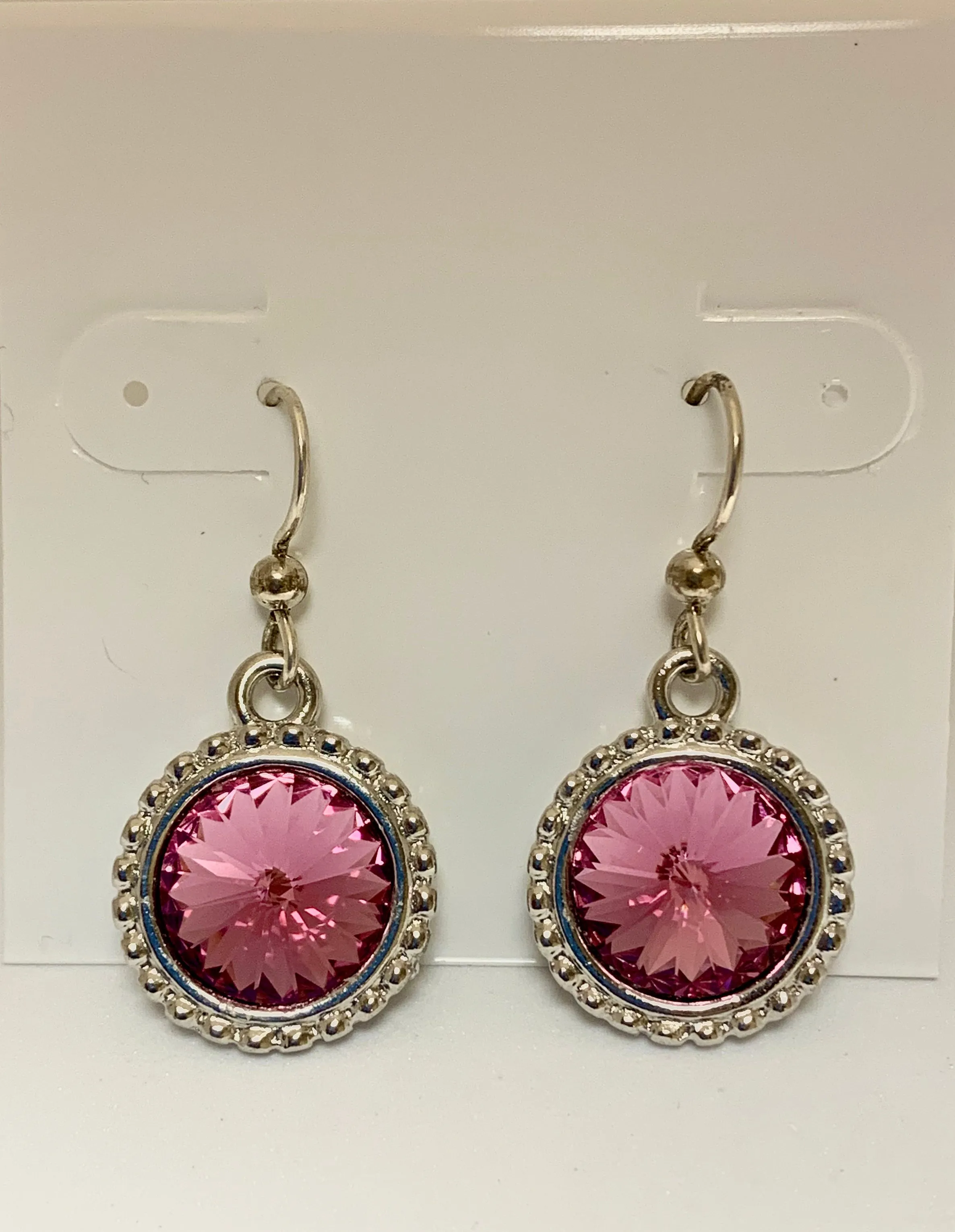Swarovski Crystal Rivoli Dangle Earrings