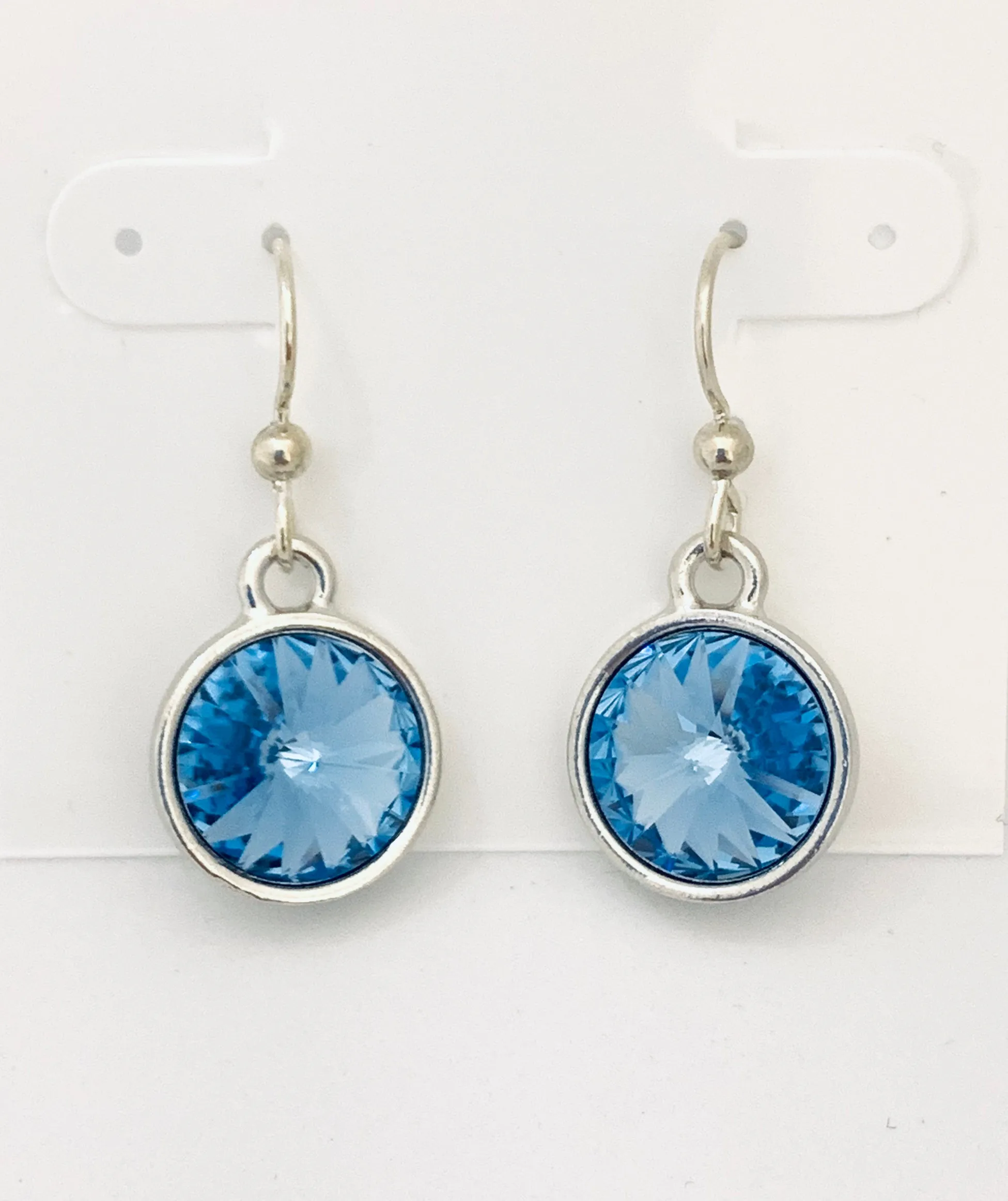 Swarovski Crystal Rivoli Dangle Earrings