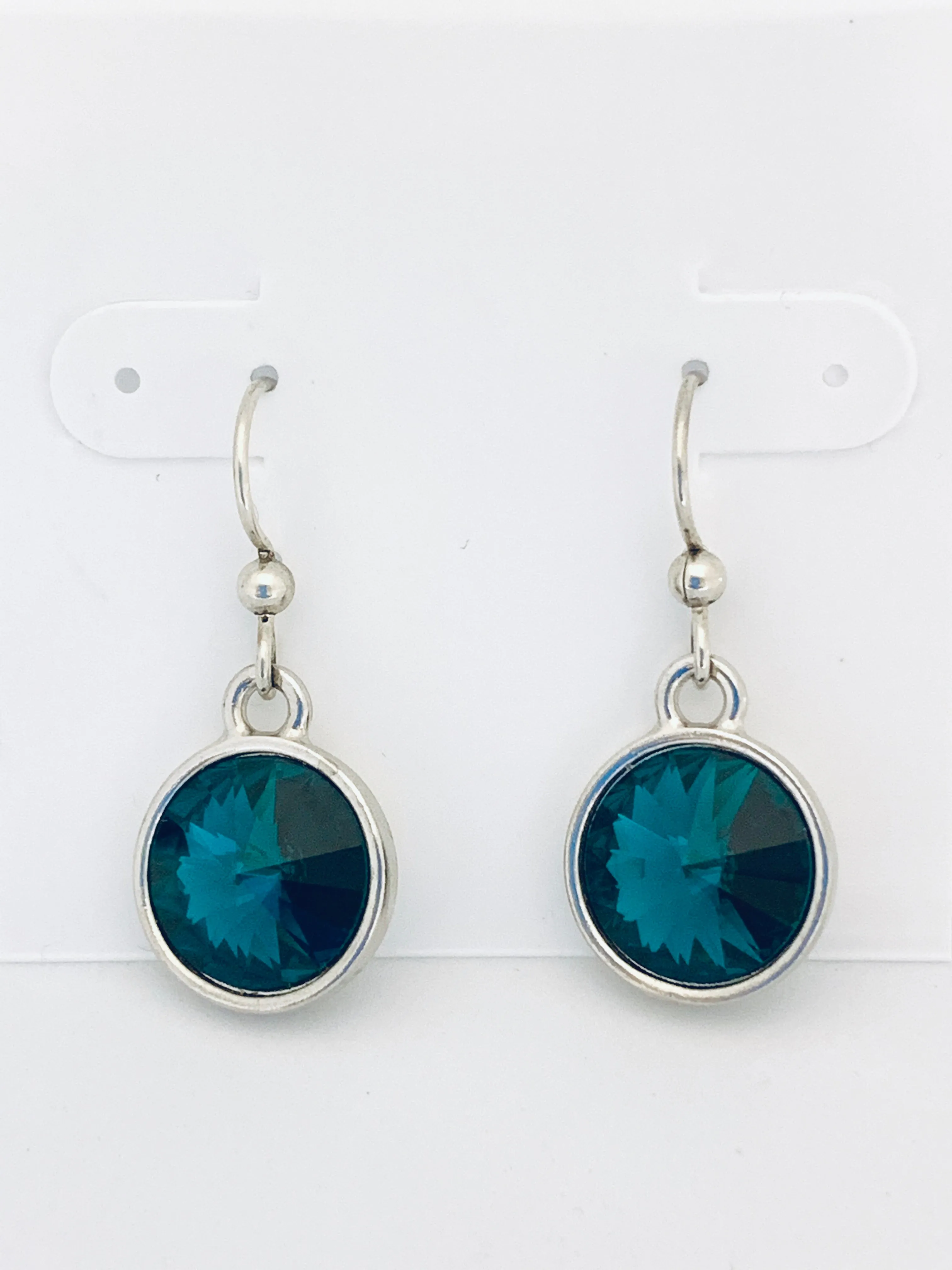 Swarovski Crystal Rivoli Dangle Earrings