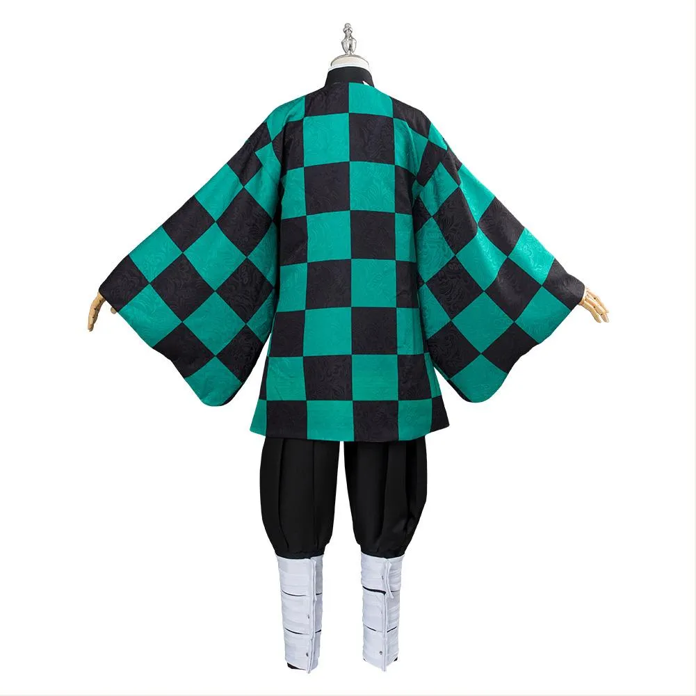 Tanjiro Demon Slayer Costume Cosplay Halloween Suit