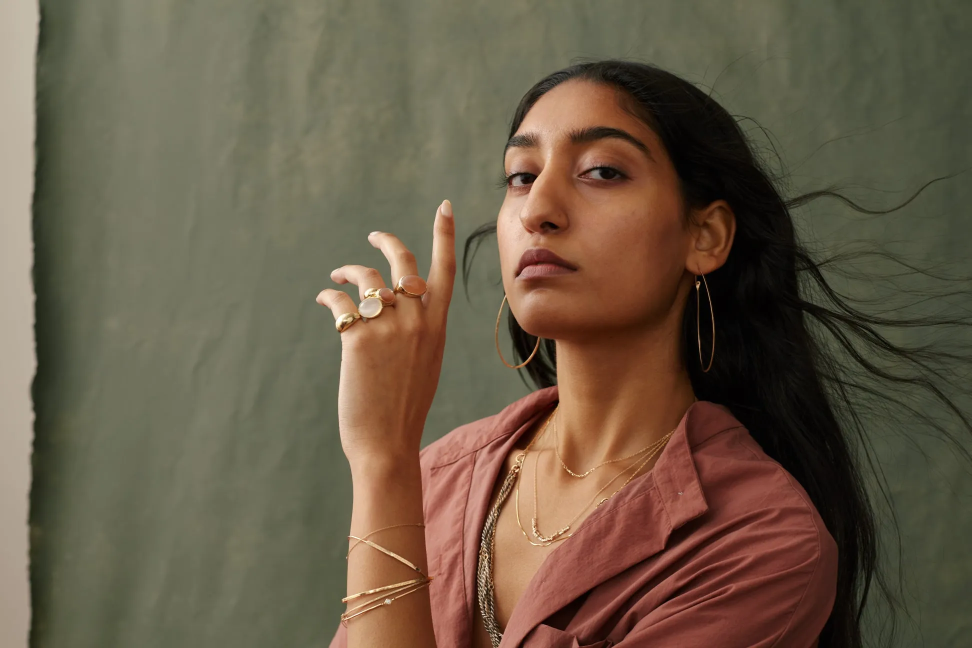 teardrop hoops