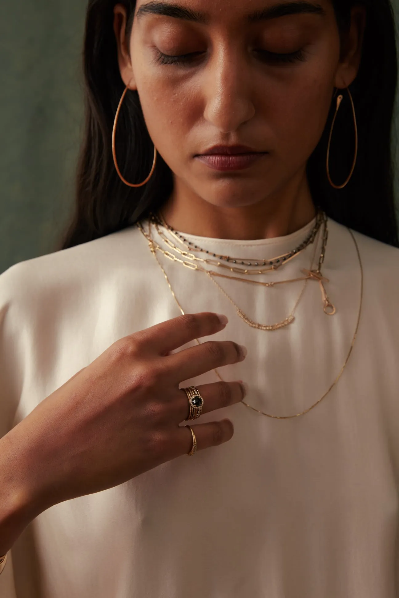 teardrop hoops