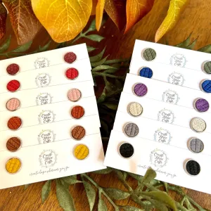Textured STUD | 10mm | 12 Colors | Leather Earrings, Hypoallergenic