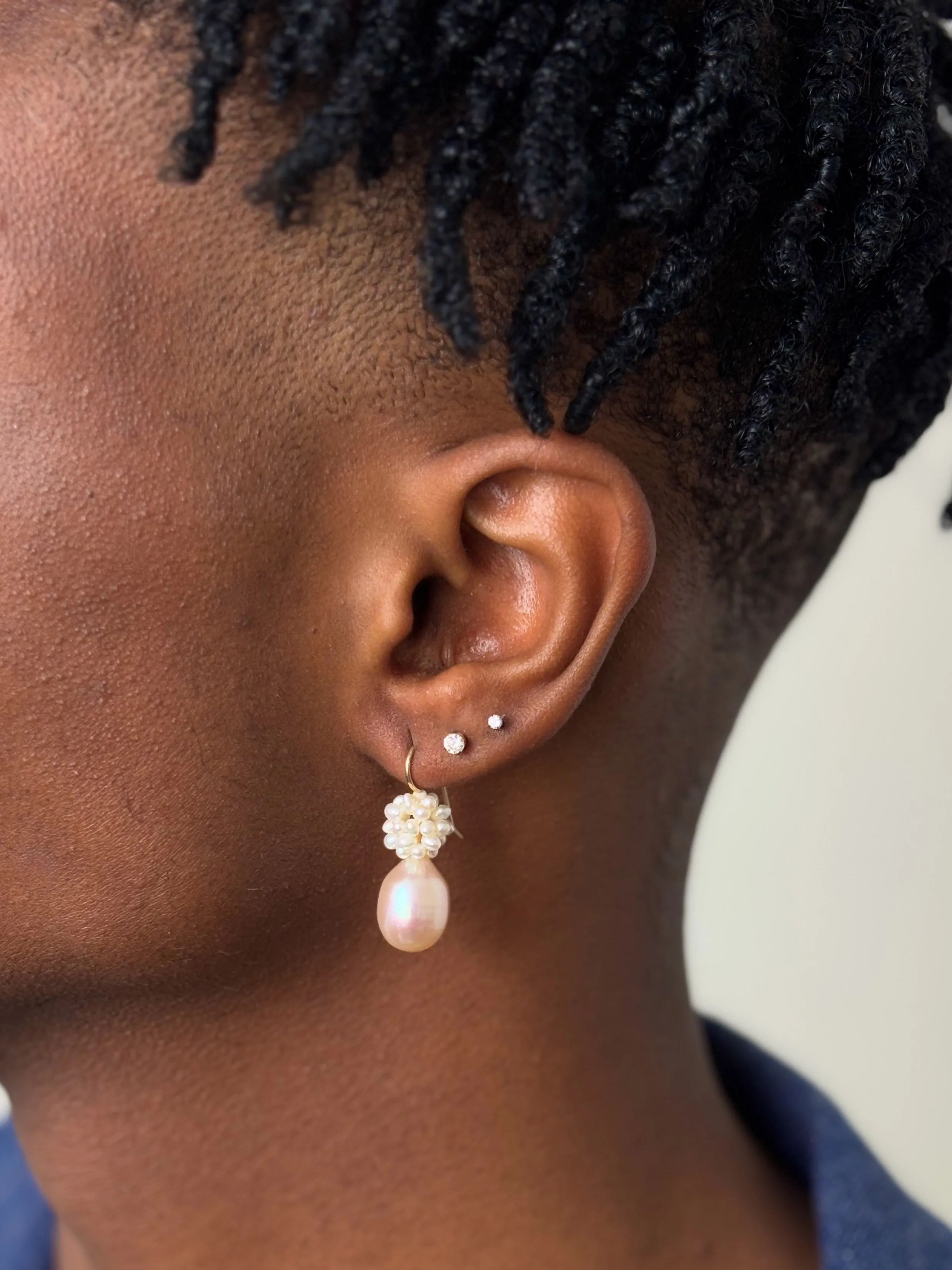 the new pearl party earrings #3