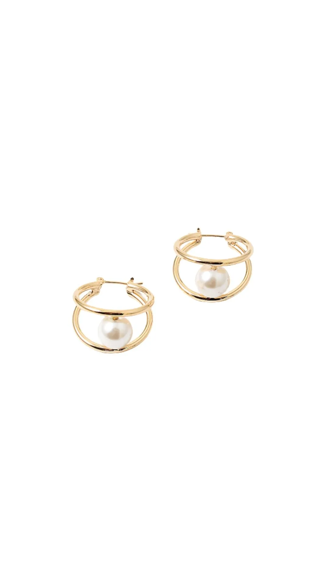 Tierney Pearl Hoop