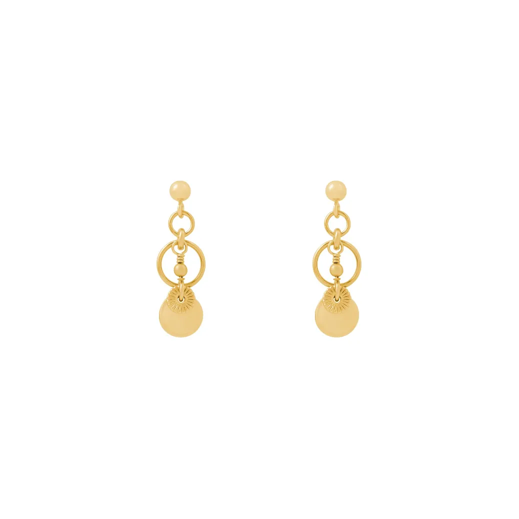 Tilly Earrings - Solid Gold