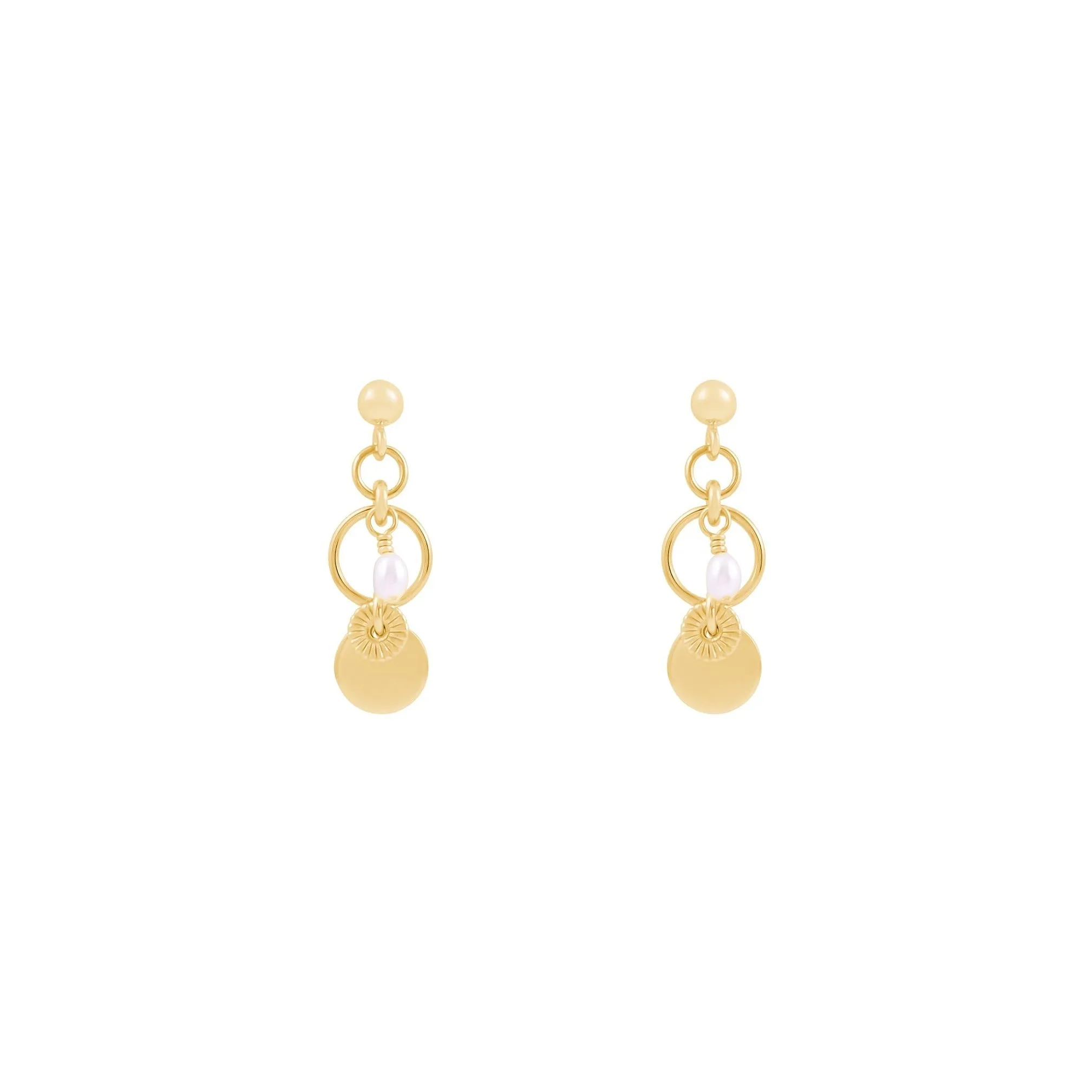 Tilly Earrings - Solid Gold