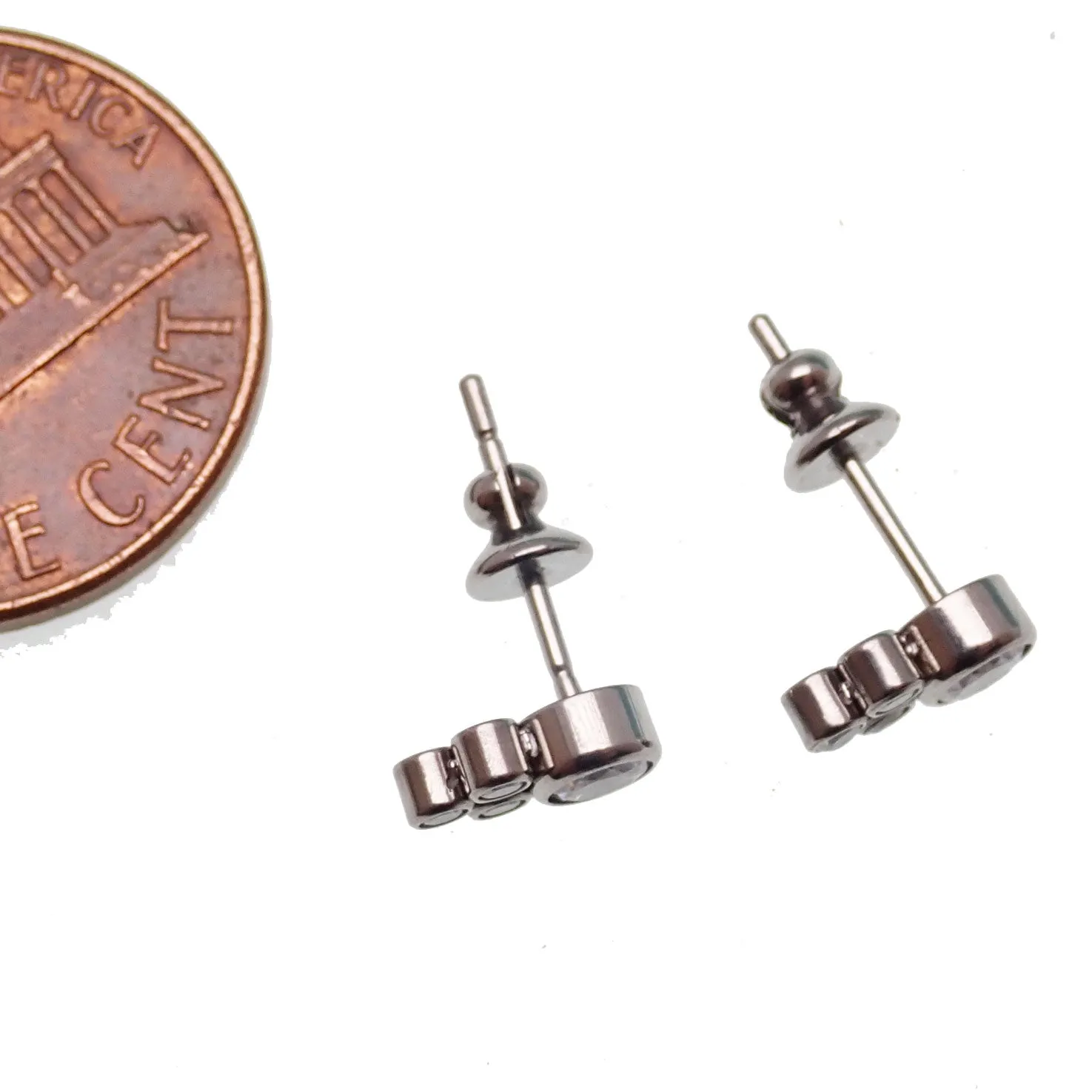 Titanium Cluster Earrings
