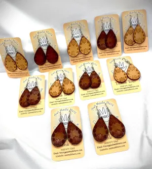 Tooled Earrings