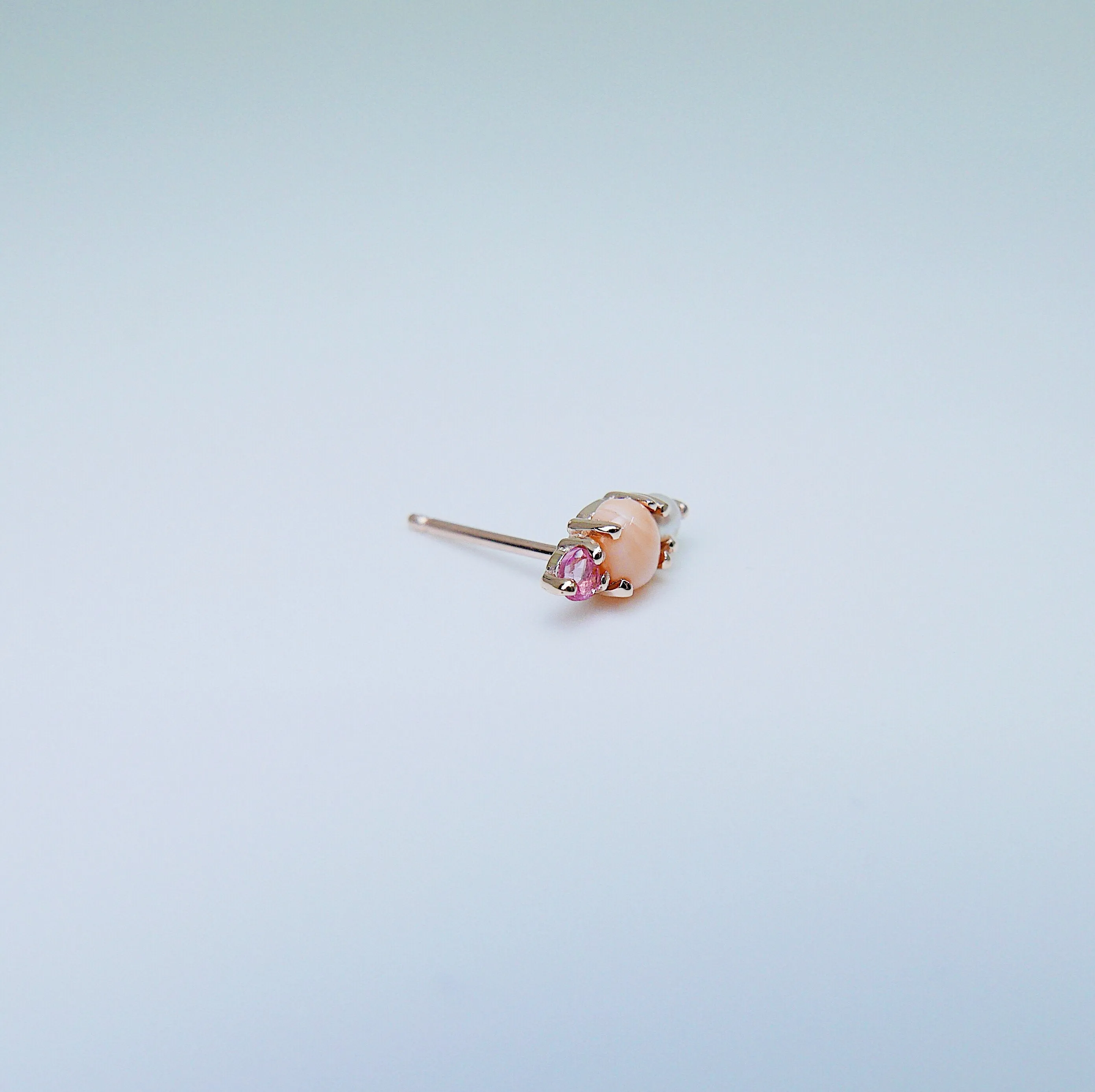 Trio Coral Earring